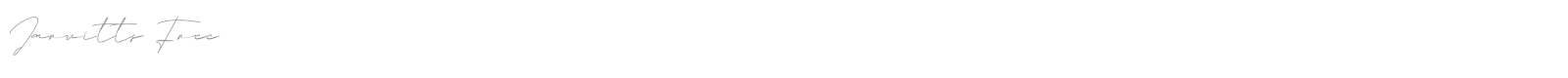 Jarvitts font preview